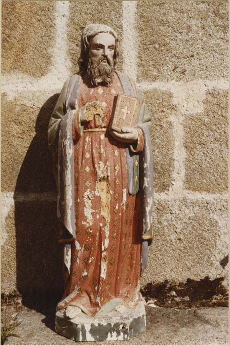 statue (demi-nature) : saint Barthélémy