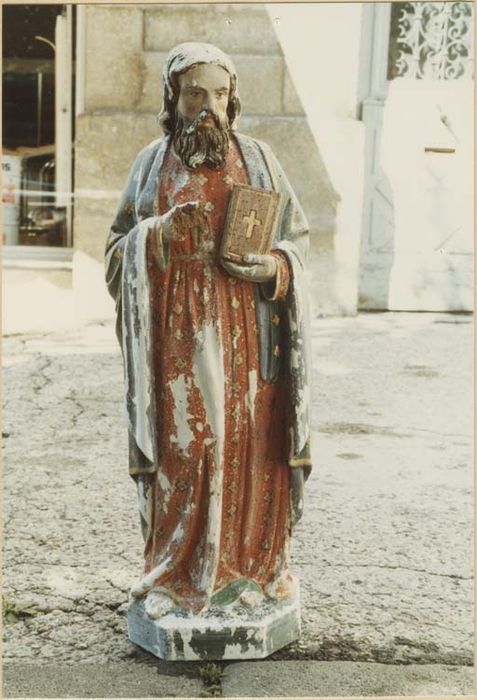 statue (demi-nature) : saint Barthélémy