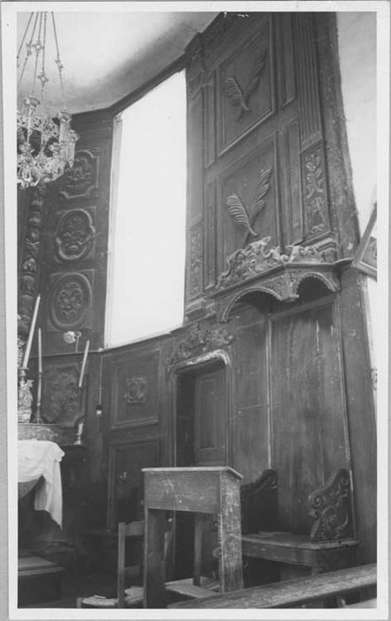 lambris de hauteur, porte