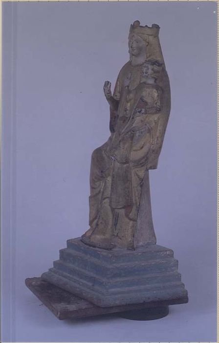 statuette : Vierge à l'Enfant assise