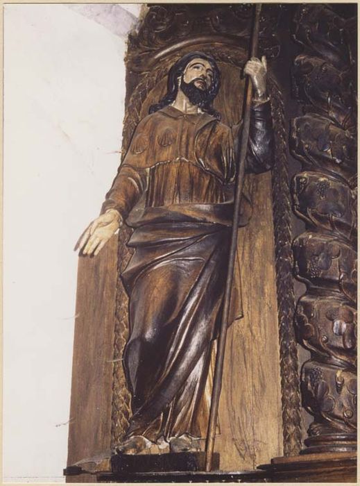 statue (petite nature) : saint Pardoux