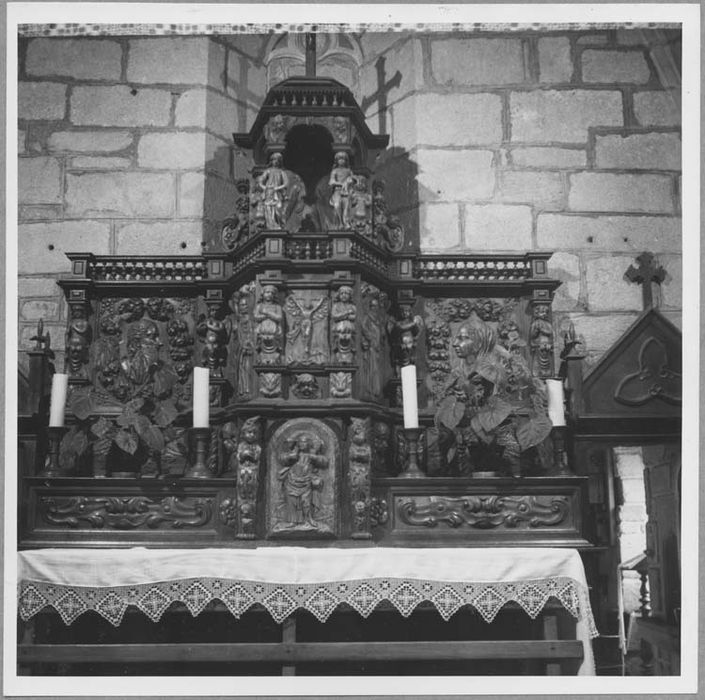 tabernacle (tabernacle à ailes), exposition