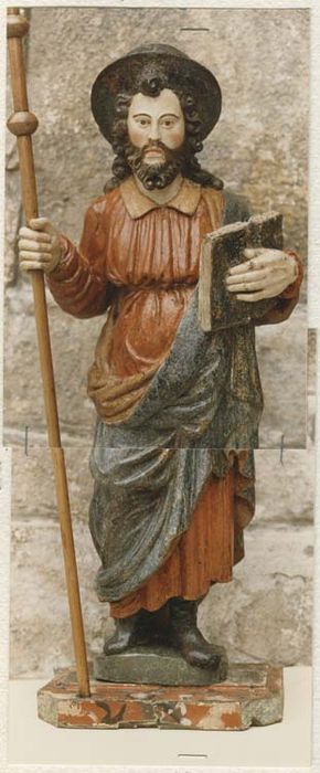 statue (demi-nature) : saint Jacques le Majeur