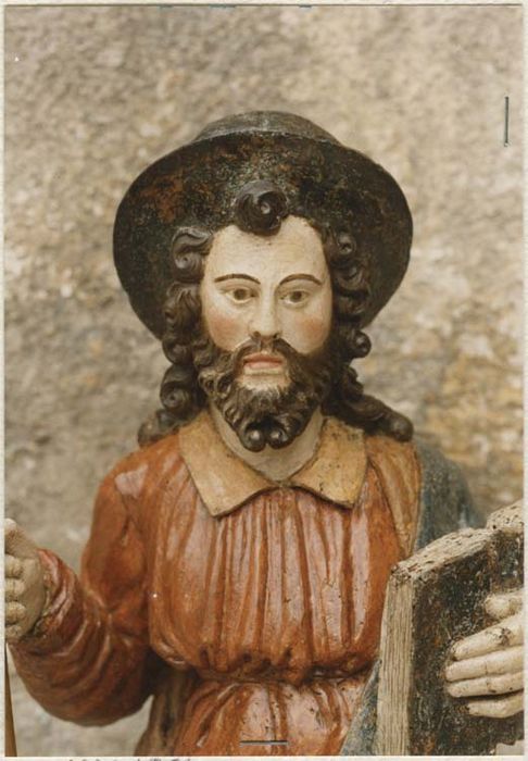 statue (demi-nature) : saint Jacques le Majeur