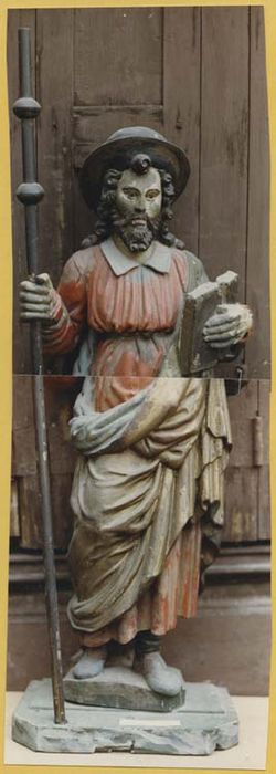 statue (demi-nature) : saint Jacques le Majeur