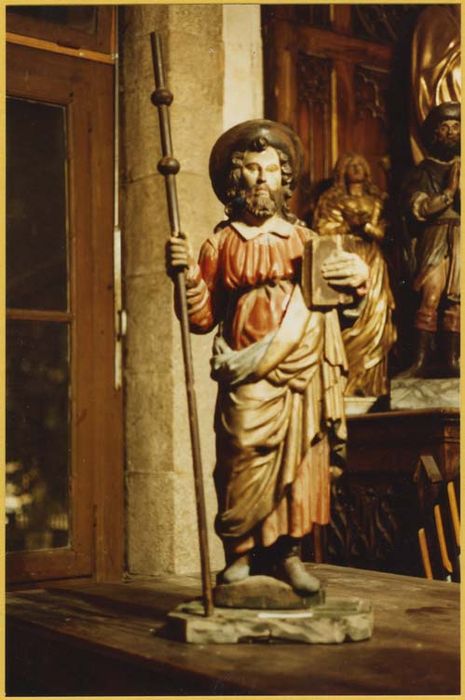 statue (demi-nature) : saint Jacques le Majeur