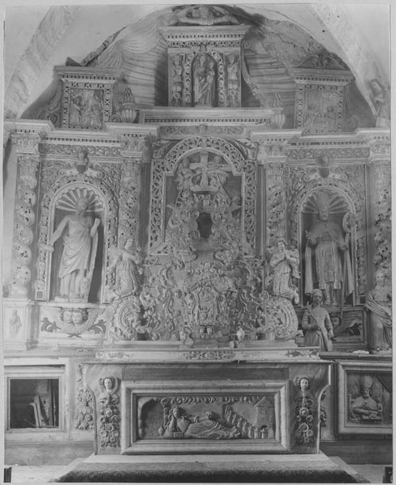 ensemble (autel, gradin, tabernacle, exposition, retable)