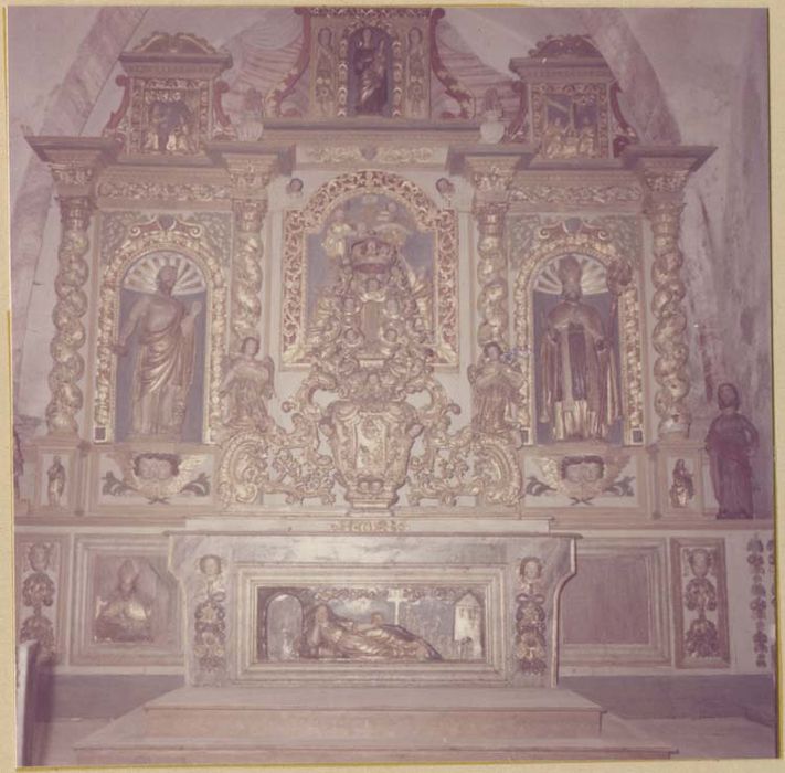 ensemble (autel, gradin, tabernacle, exposition, retable)