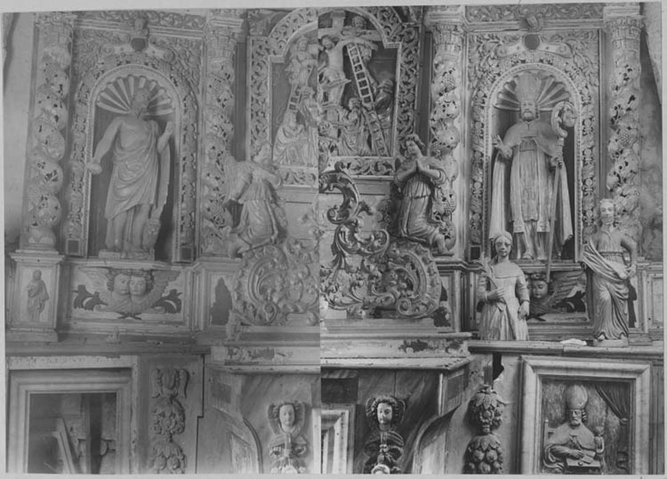 ensemble (autel, gradin, tabernacle, exposition, retable)