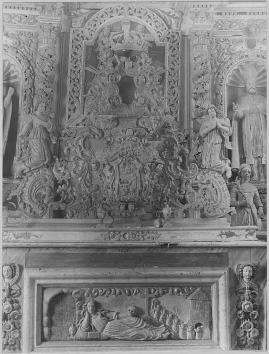 ensemble (autel, gradin, tabernacle, exposition, retable)