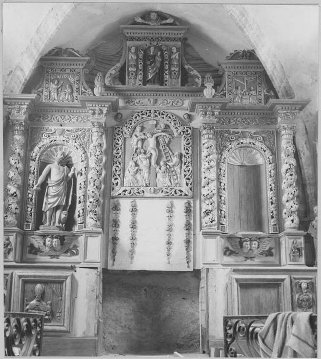 ensemble (autel, gradin, tabernacle, exposition, retable)