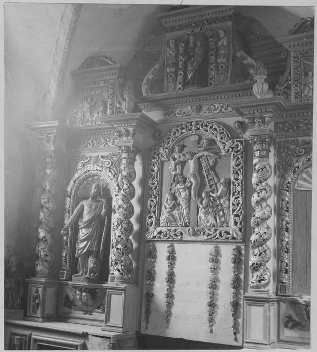ensemble (autel, gradin, tabernacle, exposition, retable)