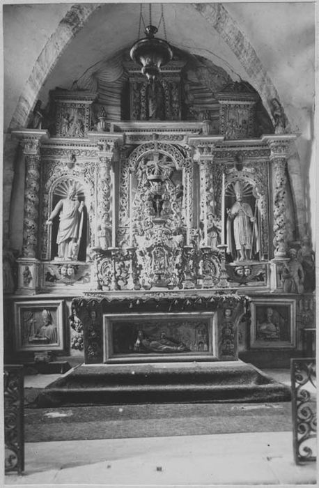 ensemble (autel, gradin, tabernacle, exposition, retable)
