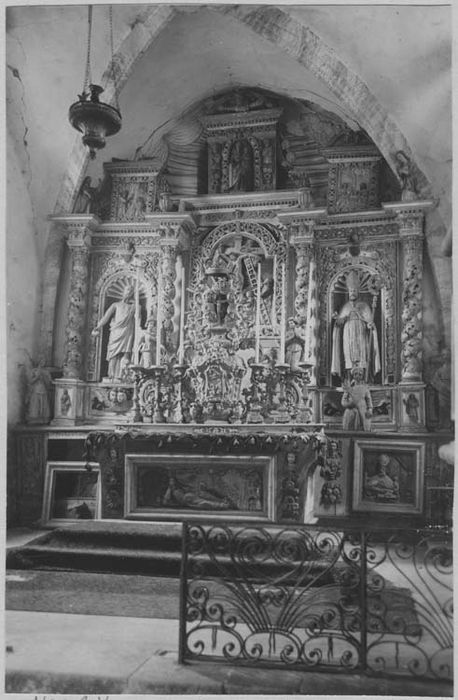 ensemble (autel, gradin, tabernacle, exposition, retable)