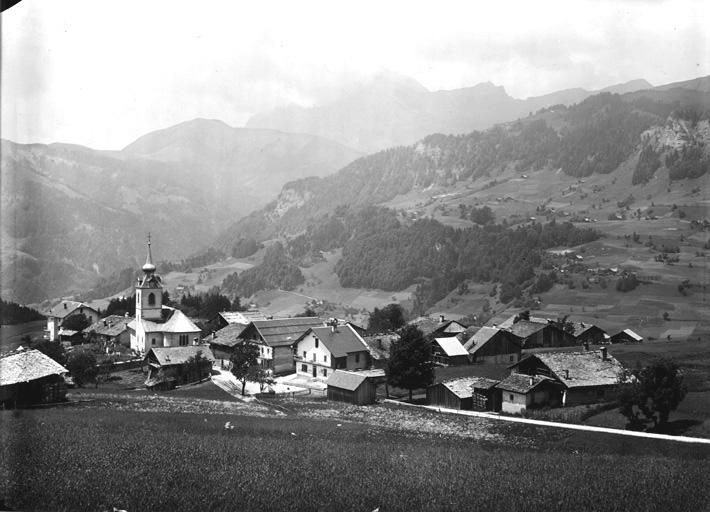 Vue générale du village