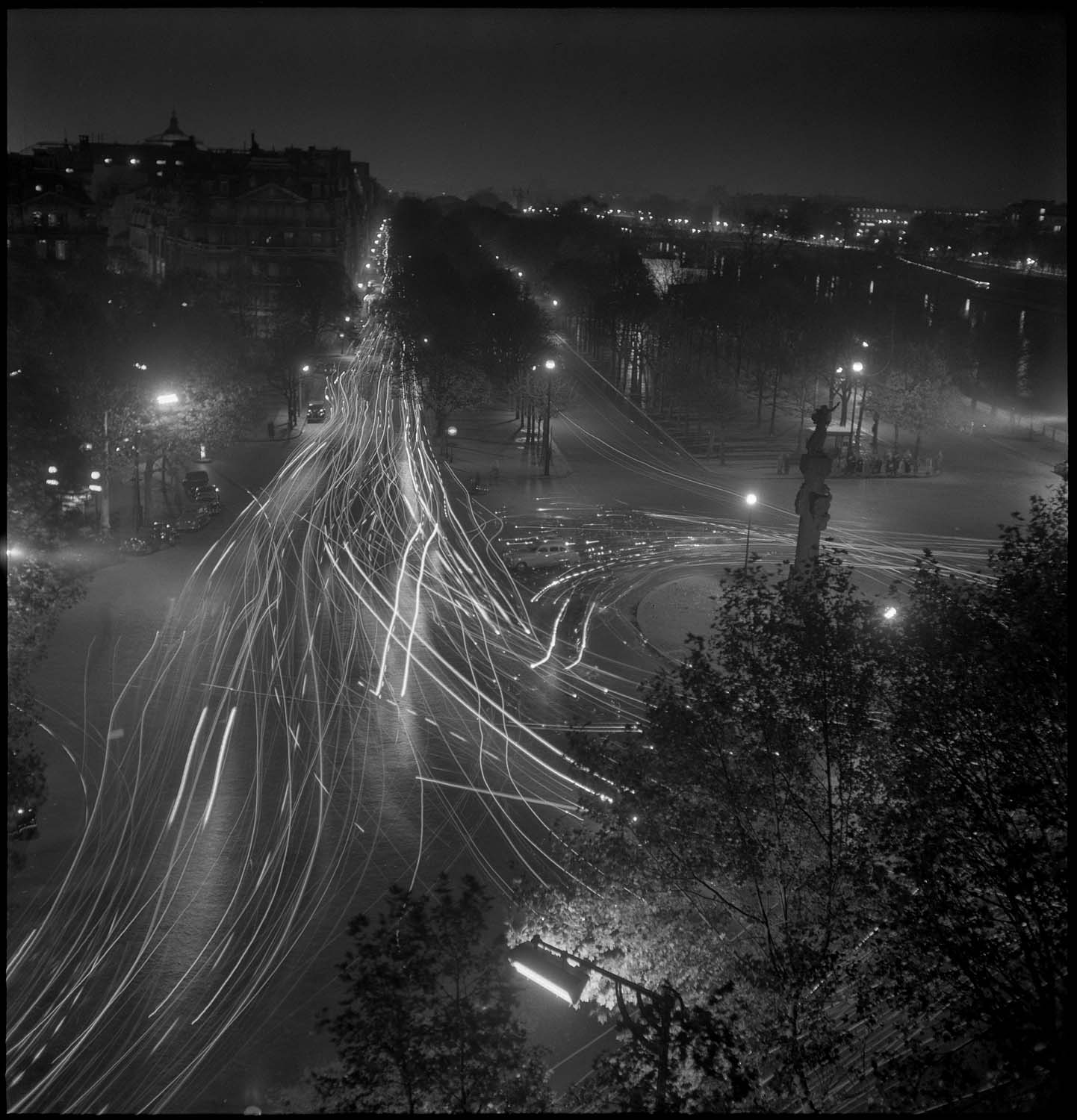 Place de la Bastille, surplomb