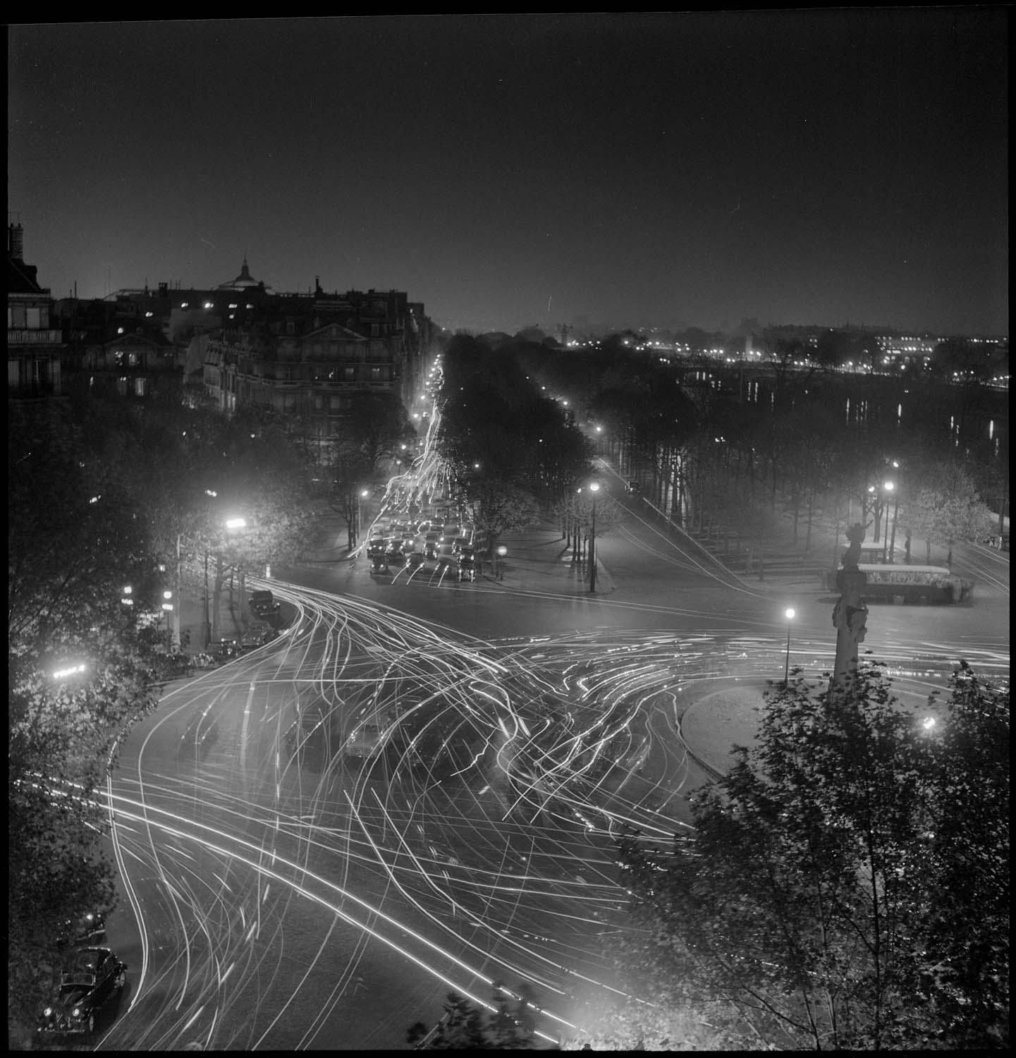 Place de la Bastille, surplomb