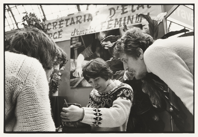 La Section Femmes lors de la découverte des métiers de l’artisanat : Béatrice Beer, graveuse sur acier