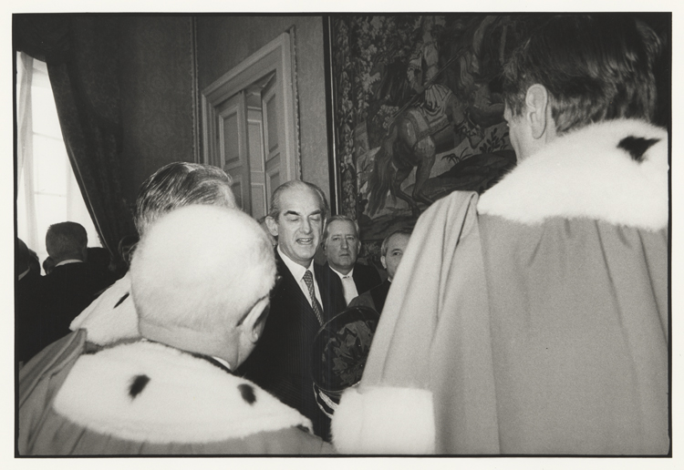 Alain Peyrefitte, ministre de la Justice et Garde des Sceaux