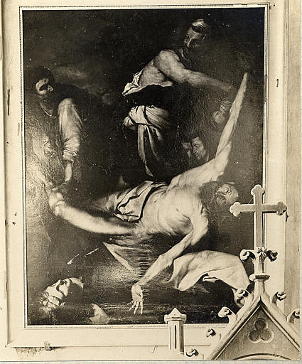 Tableau : le Martyre de saint Barthélémy