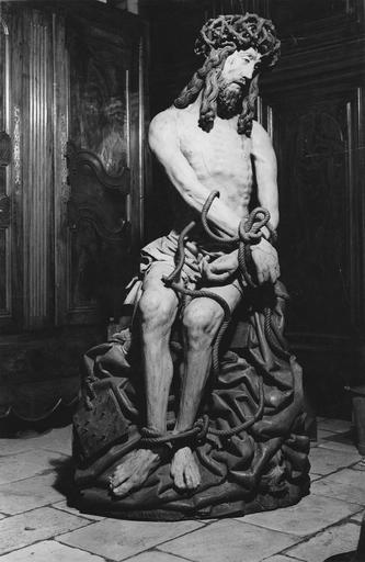 statue : Christ aux liens, bois polychrome - © Ministère de la Culture (France), Médiathèque du patrimoine et de la photographie (objets mobiliers), tous droits réservés