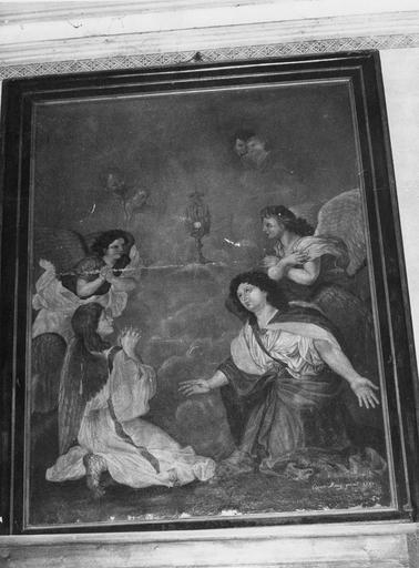 tableau : L'Adoration du Saint Sacrement, huile sur toile, 1777 - © Ministère de la Culture (France), Médiathèque du patrimoine et de la photographie (objets mobiliers), tous droits réservés