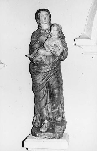 statue : Vierge à l'Enfant, 18e siècle