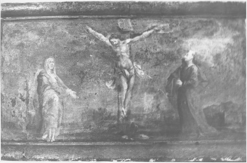 peinture monumentale : Crucifixion (la), vue générale