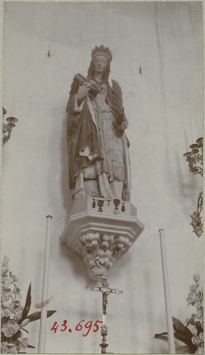 statue : sainte Reine, vue générale - © Ministère de la Culture (France), Médiathèque du patrimoine et de la photographie, diffusion RMN-GP