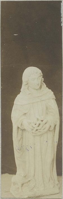 statue : saint Mammès, vue générale