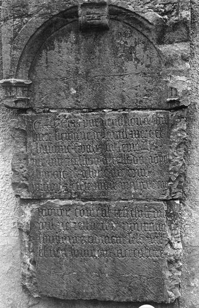 inscription de fondation
