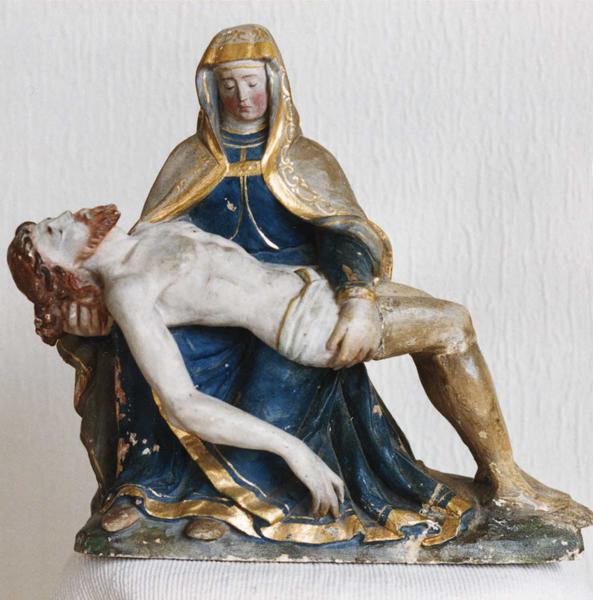groupe sculpté : Vierge de Pitié