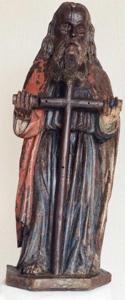 groupe sculpté : la Trinité