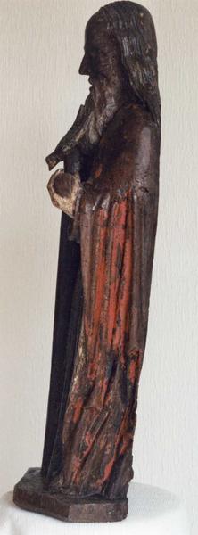 groupe sculpté : la Trinité, profil gauche