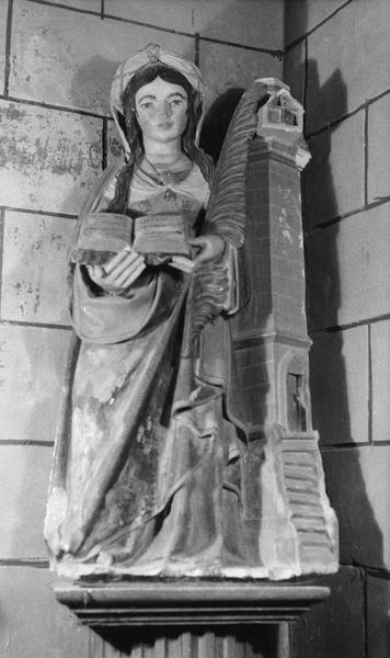 Statue : sainte Barbe