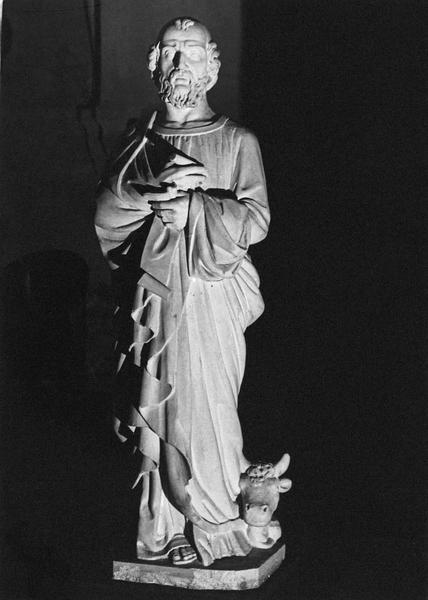 statue : saint Luc - © Ministère de la Culture (France), Médiathèque du patrimoine et de la photographie (objets mobiliers), tous droits réservés