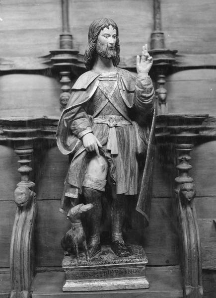 statue : saint Roch