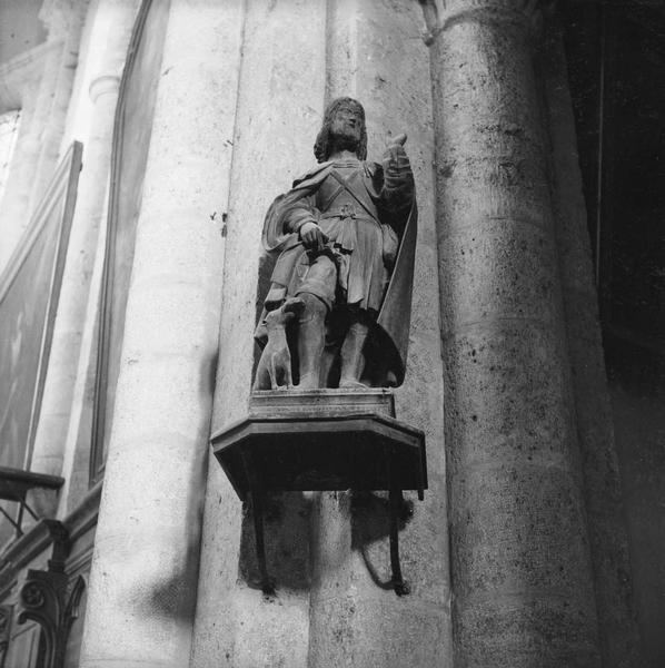 statue : saint Roch