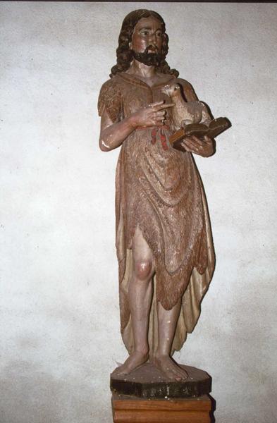 statue : saint Jean-Baptiste - © Ministère de la Culture (France), Médiathèque du patrimoine et de la photographie (objets mobiliers), tous droits réservés