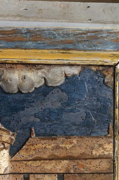 bas-relief : scène de martyre, détail