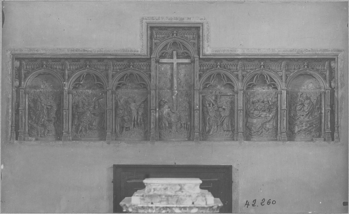 retable de la Passion, vue générale