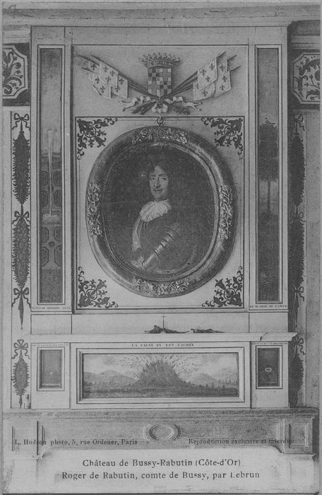 tableau : portrait de Roger de Rabutin, vue générale - © Ministère de la Culture (France), Médiathèque du patrimoine et de la photographie, diffusion RMN-GP