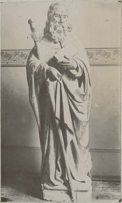 statue : saint Jacques, vue générale