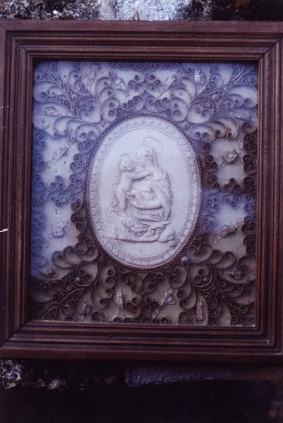 tableau-reliquaire : Vierge à l'enfant assise, vue générale - © Ministère de la Culture (France), Médiathèque du patrimoine et de la photographie (objets mobiliers), tous droits réservés