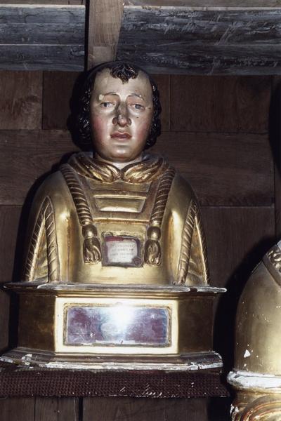 buste-reliquaire : saint Grégoire, vue générale - © Ministère de la Culture (France), Médiathèque du patrimoine et de la photographie (objets mobiliers), tous droits réservés