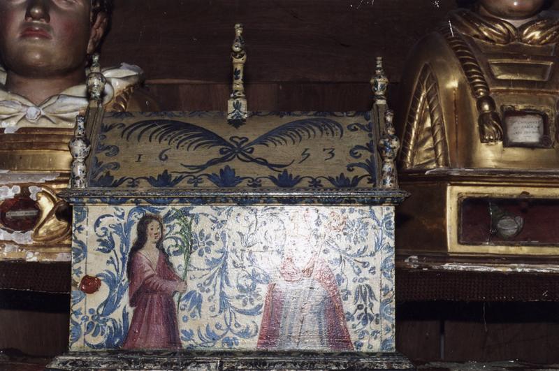 châsse de 1653, vue générale - © Ministère de la Culture (France), Médiathèque du patrimoine et de la photographie (objets mobiliers), tous droits réservés