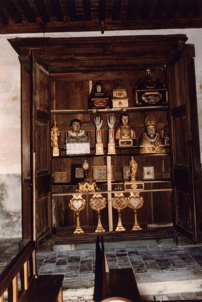 armoire servant d'armoire à reliquaires, vue générale - © Ministère de la Culture (France), Médiathèque du patrimoine et de la photographie (objets mobiliers), tous droits réservés