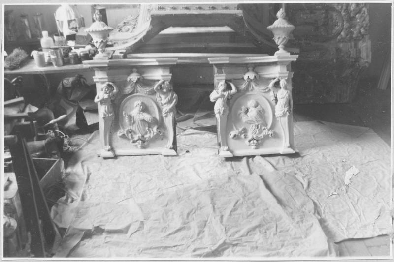retable, détail