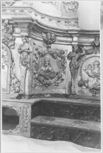 retable, détail