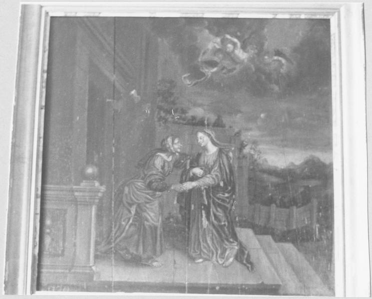 tableau : la Visitation, vue générale